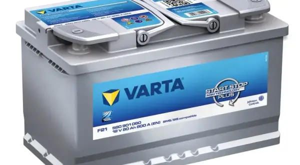 Akumulator Varta 12V 80Ah 800A z technologią AGM. Idealny do systemów Start-Stop, zapewnia dużą pojemność akumulatora.
