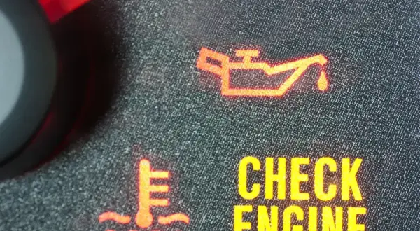 Czerwona kontrolka oleju i żółty napis "CHECK ENGINE" na desce rozdzielczej. Czas sprawdzić poziom oleju!